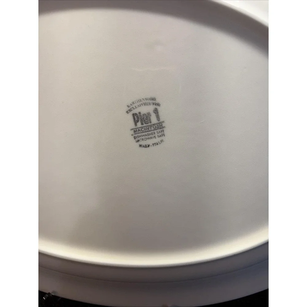 Pier‎ 1~Macintosh~Oval Serving Platter~17
